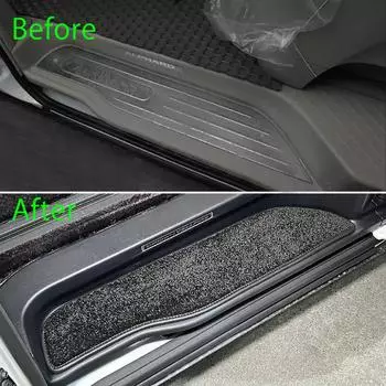 Smabee автомобильные коврики, подушечки для ног для Toyota ALPHARD Vellfire 30 серии, нескользящие коврики для педалей передней и задней двери, защитные аксессуары