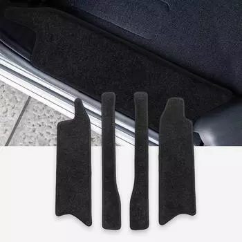 SMABEE для Honda N-BOX JF5 JF6 автомобильные коврики для ног нескользящие передние задние дверные педали защитные коврики 4 шт./комплект