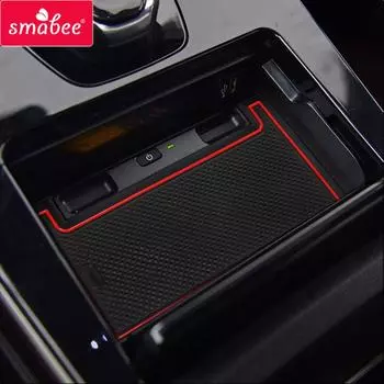 Smabee Gate Slot Cup Pad для Toyota Bz4x 2024 2024 2024 для Subaru Solterra Противоскользящий коврик для дверного паза Аксессуары для интерьера 16pcs