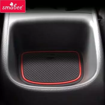 Smabee подходит для Toyota Yaris Cross 2020 2024 внедорожник противоскользящие накладки на пазы ворот аксессуары резиновые покрытия дверной коврик автомобильные нескользящие коврики