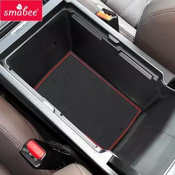 Smabee противоскользящий коврик для паза под дверь для Honda CR-V CRV 2024 + нескользящая накладка на дверной паз, аксессуары для интерьера, автомобильная резиновая подставка под стакан