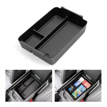 SMABEE ящик для хранения в подлокотнике автомобиля Hyundai Santa Fe 2024 2025 центральная консоль органайзер лоток аксессуары уборка