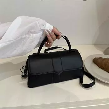 Small bag new underarm styling high-end bag women s large-capacity textured foreign-style women s bag чёрный