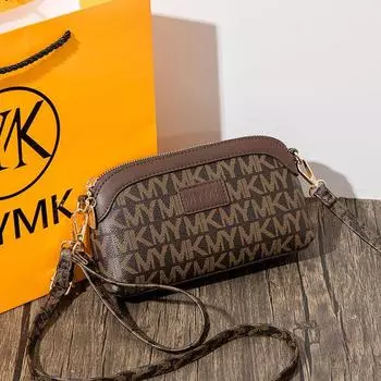 Small Bag Women s Bag 2024 New Arrival Fashion All-Match Middle-Aged Mom Messenger Bag Elderly Mobile Phone Change Grocery Bag M1898 Brown(M1898)