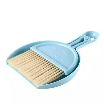 Small Broom and Dustpan Set Mini Hanging Keyboard Laptop Broom Dustpan for Office Table Desk