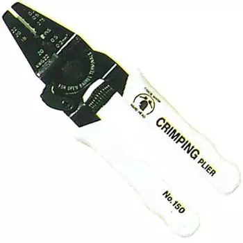 Small Clipping Pliers for Open Barrel Connectors 096714 H&H H-150