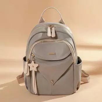 Small Design Backpack Women s Trend Large Capacity Oxford Cloth Backpack Simple Leisure Travel Bag