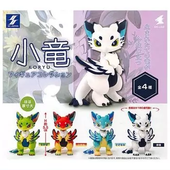 Small Dragon Figure Collection x All 4 Types Set Full Comp Gacha Gacha Capsule Toy