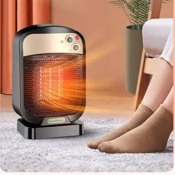 Small Electric Heater Winter Low Energy Consumption Home Office Portable Desktop Fan Heater For Room Heating Warm Air us чёрный