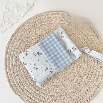 Small Floral Pencil Case Cute Portable Stationery Case Pencil Case Sundry Change Storage Large-Capacity Pen Case