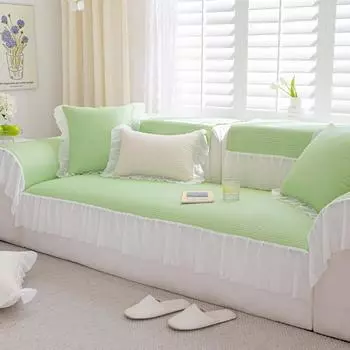 Небольшой свежий Ins Style Ice Silk Cool Feeling диванная подушка летний охлаждающий коврик противоскользящий летний коврик подушка для сиденья чехол для дивана 60*60cm