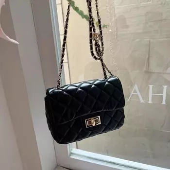 Small Gold Ball Bag for Women s Spring and Summer New Small Fragrance Diamond Bag Casual Versatile Chain Bag One-shoulder Crossbody Bag