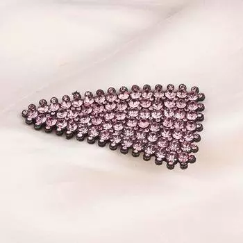 Small Hair Clip Rhinestone BB Clip Hairpin Cute Triangle Hair Clip Streetwear