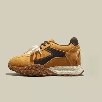 Small invisible inner height increase women s spring new design sense thick-soled versatile casual dad shoes 35