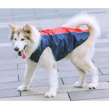 Small, medium and large dog dog Golden Retriever Satsuma waterproof cat cotton-padded pet clothes autumn and winter cat thickened dog warm S bust 35 back length 25cm
