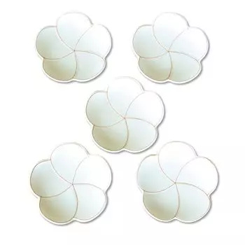 Small Medium Japanese Japanese Lucky Arita Set of Comes in a Presentation Box Plate, Plate, Plate, 12cm, Tableware, Charm, Plum-shaped Plate, Ware,