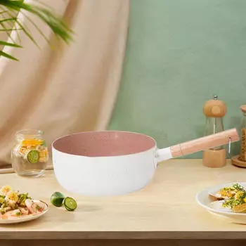 Маленькая лапша горшок многофункциональная молочная кастрюля кухонный инструмент суп для пикника кемпинга 2.0L