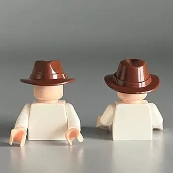 Small Particle Building Block Compatible 3626 Miniature Accessories 61506 Cowboy Hat Diy Educational Assembly Toy
