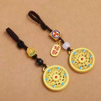 Small Pendant Five Blessings Keychain Car Key Charms Key Chain Strap Car Keys Charms Decoration Style A