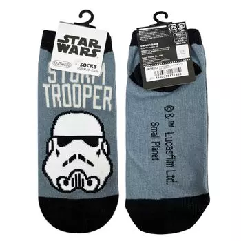 Small Planet Character Socks STAR WARS Stormtrooper/Logo Women s 23-25cm