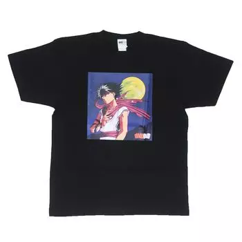 Small Planet Черная футболка размера XL Yu Yu Hakusho Hiei