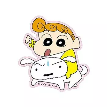 Small Planet Crayon Character Sticker Sunflower and Shiro Shin-chan [439026]