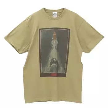 Small Planet Футболка Челюсти от JAWS Ship размера L