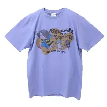 Small Planet Футболка Gegege no Kitaro Everyone размера XL синяя