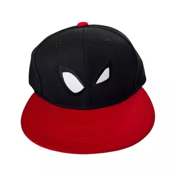 Small Planet Marvel Face Cap Spider-Man Red/Black Spider-Man Day