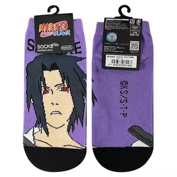 [Small Planet] Women s Socks Character Socks Carax NARUTO Sasuke PU