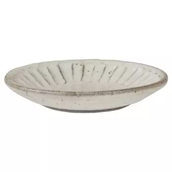 Small plate, Japanese tableware, Kobiki, keratome, small plate, Mino ware, made in Japan 10314