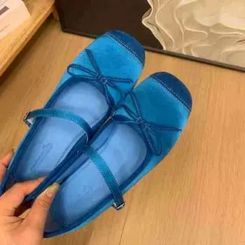 Small red ballet shoes women s inner height increase 7cm women s shoes fashion small blue shoes thick heel high heels 34