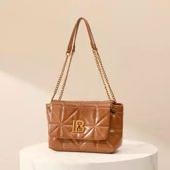 Small Square Bags, Autumn and Winter Diamond-shaped Bags, High-quality Chain Bags, Single-shoulder Crossbody Bags, Trendy