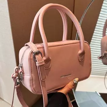 Маленькая квадратная французская сумка кроссбоди на плечо для женщин, простая и популярная сумка на плечо, новинка