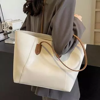 Маленькие сумки-тоут, женская сумка для поездок на работу, летние универсальные сумки через плечо, минималистская классическая сумка, дизайнерские сумки one size коричневый