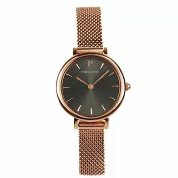 Маленький сетчатый ремень для часов Karine P014H938, импортное розовое золото x угольно-серый [Pierre Lanier], женские [Обычный продукт] серый