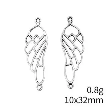 Small Wings Charms Pendant Supplies Supplies For Jewelry