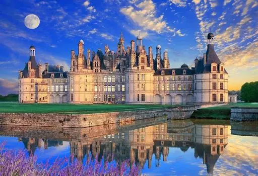smallest 1000 micropiece jigsaw puzzle World Heritage Chambord Castle World s (26x38cm)