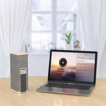 Smalody Bluetooth 5.0 колонки 20 Вт большой мощности портативный деревянный беспроводной динамик стерео бас звуковая коробка серый