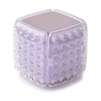 SMALY AIR mini SPEAKER Ударопрочный динамик Bluetooth с возможностью зарядки через USB, в комплект входит ремешок Фиолетовый YNG-AIR1(PL)