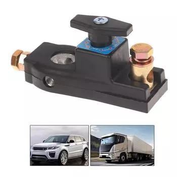 Smart Car Battery Disconnect Switch Universal Heavy Duty Battery Cut Off Switch 12V-24V For Car Rv Truck Boat