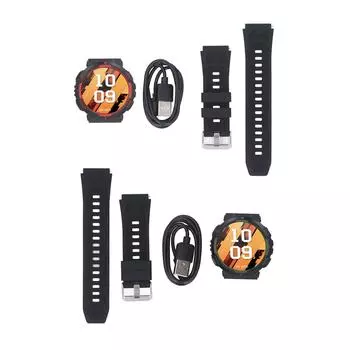 Смарт-часы Bluetooth Calling 1.53in Экран LED Подсветка Мульти Спортивные Режимы 30m Водонепроницаемость Green