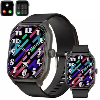 Смарт-часы Bluetooth с вызовом, монитор артериального давления, пульса, сна, шагомер, IP67, водонепроницаемые спортивные часы для фитнеса