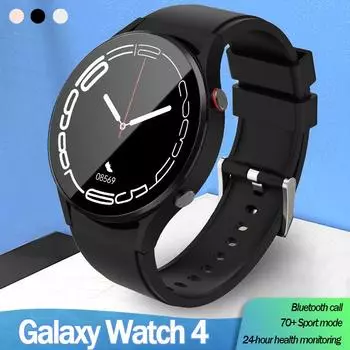 Смарт-часы для мужчин и женщин, 24-часовой монитор здоровья, спортивный режим 70+, водонепроницаемый IP68, Bluetooth, умные часы для Galaxy Watch 4