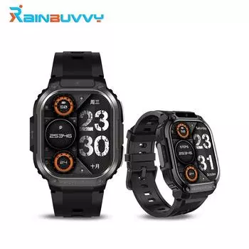 Смарт-часы DM63 4G, 2,13 дюйма, Android 8,1, 2 ГБ ОЗУ, 16 ГБ ПЗУ, 1000 мАч, одна SIM-карта, WIFI, камера, GPS, спортивные часы 2GB 16GB чёрный