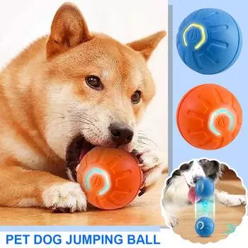 Smart Dog Toy Ball Electronic Interactive Pet Toy Moving Ball USB Automatic Moving Bouncing for Puppy Birthday Gift Cat Pro H0G5