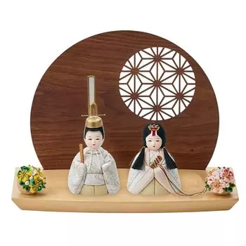 Smart Eye Hina Компактная мини-база Kimekomi со стильной парчовой куклой Cherry Blossom, кукла, Futaba, экран, современный, (Золотой Рюусуй)