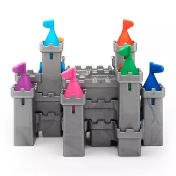 Smart Games Tower Stacks Brain Training Puzzle Настольная игра SG106JP Подлинный продукт серебряный