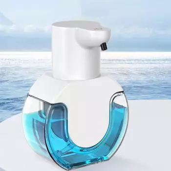Smart Induction Soap Dispenser Wall Mountable Smart Soap Dispenser Infrared Sensor Rechargable Eco-friendly for Kitchen Bathroom