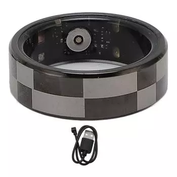 Смарт-кольцо 5ATM водонепроницаемое легкое алюминиевое сплав управление жестами калории расстояние шаг Co 8